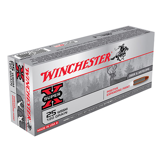 WIN SUPER-X 25WSSM 120GR POSITIVE EXPANDING 20/10 - Ammunition